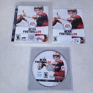 NCAA Football 09 (Sony PlayStation 3, 2008) PS3 - Complete - Clean Disc